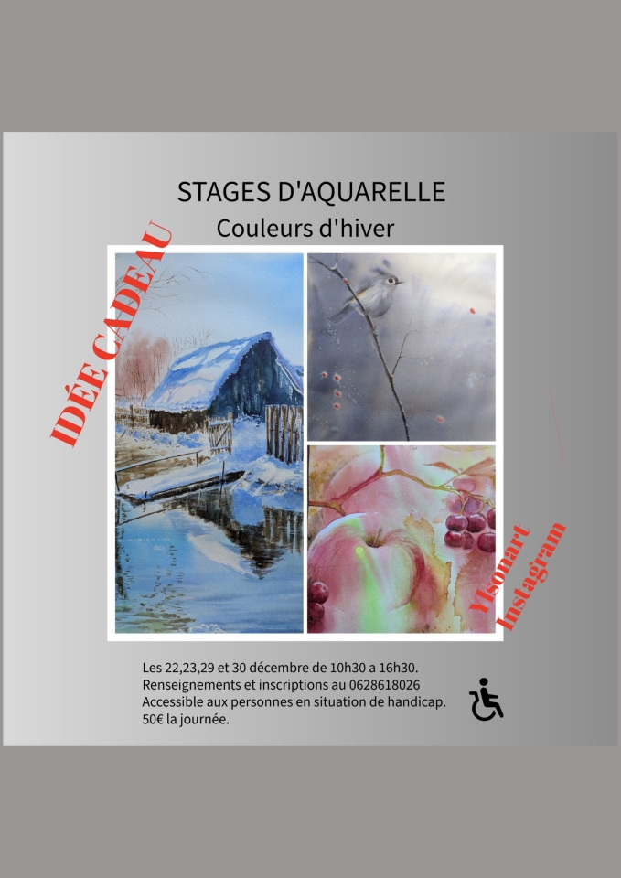 Stages d'aquerelles
